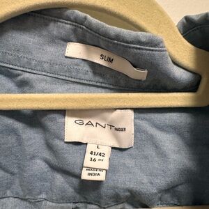 Gant Light Blue Slim Dress Shirt